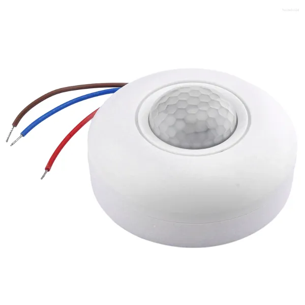 Controllo Casa Intelligente 220V LED Sensore di Movimento A Infrarossi Rilevamento Interruttore Della Luce Automatico 360 PIR Rilevatore Del Corpo Umano Lampada Sensibile