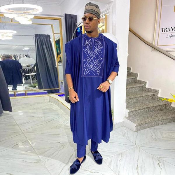 Abbigliamento etnico HD Abiti africani per uomo Abbigliamento tradizionale Abbigliamento formale Bazin Dashiki Abiti Camicia Pantaloni Abito abito Festa di nozze Ramadan