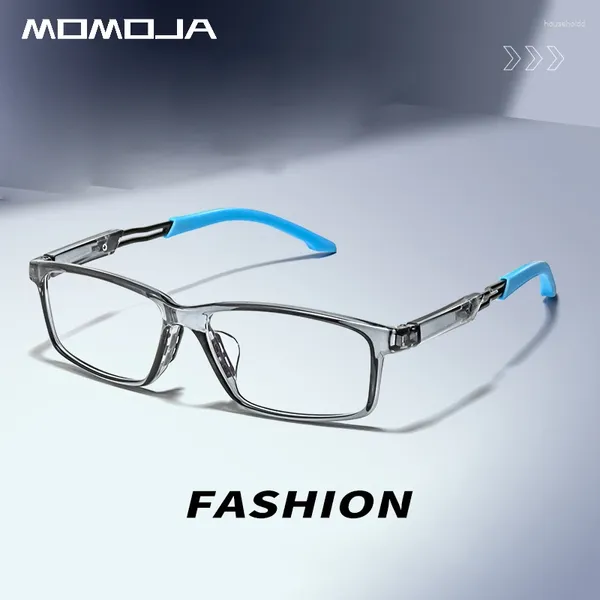 Оправа для солнцезащитных очков MOMOJA, модная ультралегкая спортивная оправа для очков TR90, оптические очки по рецепту, мужские и женские очки для баскетбола и велоспорта