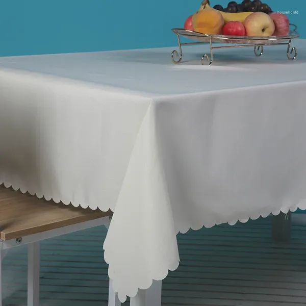 Pano de mesa de luxo El Banquete e Cena de Casamento Retângulo de Cor Sólida Tecido de Cetim Suave Colorido Ding L5R3690