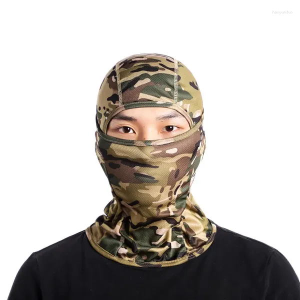 Bandanas kwom yürüyüş rüzgar geçirmez şapka bisiklet bisiklet seyahat kapakları hızlı kuru toz geçirmez yüz örtü güneş koruma spor kaput kayak maskesi