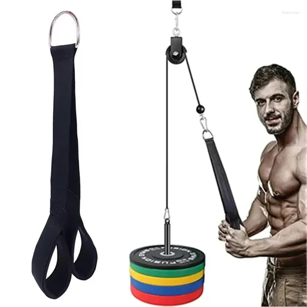 Aksesuarlar Ağır Fitness Duty kol Biceps Triceps Halp Strap Kilo Kaldırma Vücut geliştirme Mukavemet Eğitimi Pulldown Kablo Ek