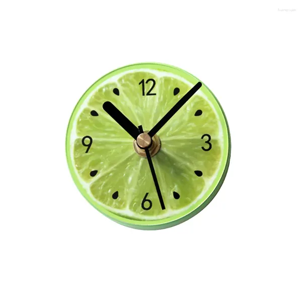 Relógios de parede relógio relógio geladeira ímãs adesivos mensagem post criativo geladeira wallclock