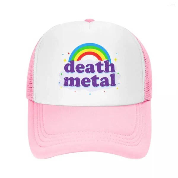 Cappellini da baseball Punk Rock Music Death Metal Berretto da baseball per uomo Donna Cappello da camionista traspirante Cappelli Snapback ad alte prestazioni Estate