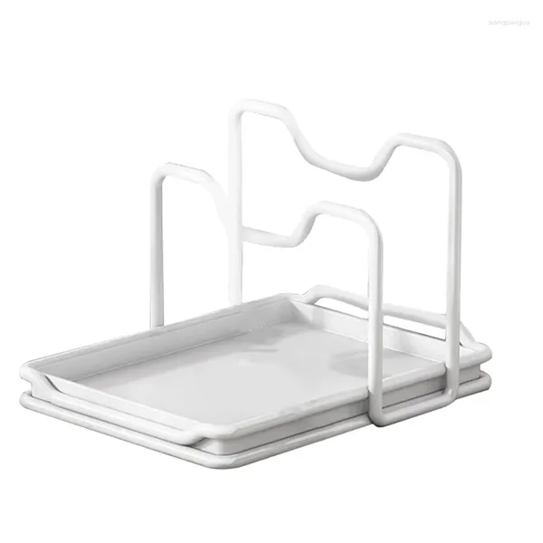 Küche Lagerung Deckel Rack Pan Topf Abdeckung Organizer Herd Löffel Halter Für Schrank Ständer Utensil