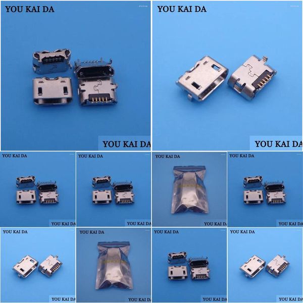 Computerkabel-Anschlüsse S 10 Stück Kurztyp USB-Daten-Ladeanschluss-Anschluss Scoket-Buchse für Asus Fonepad7 Fe170 Micro Power Drop De Otnvo