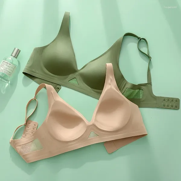 Reggiseni senza soluzione di continuità per le donne Reggiseno super push up da donna sexy Sottile e morbido Bralette femminile Intimo Intimo senza fili Soutien Gorge