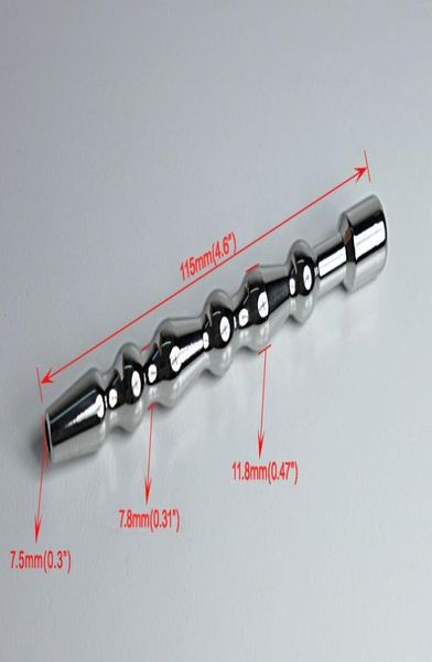 Большой размер мужской уретра дилатор секс -продукт пенис пенис пенис уретральный звук BDSM Fetish звучащий уретральный секс 4808797