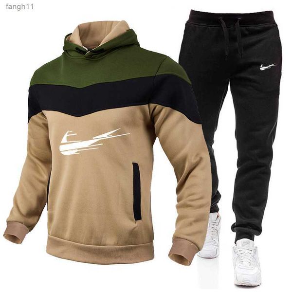 Herren Trainingsanzüge Marke Dunks Hoodies Sportswear Männer Frauen Designer Basketball Kleidung Lose Hoodie Sweatshirt Hosen Sets Jogging LFVX