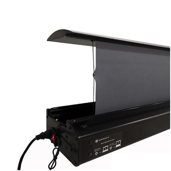 Проекционные экраны Pet Crystal Ust 150-дюймовый моторизованный напольный проектор Sn 169 Alr для короткофокусного Tra 4K Drop Delivery Electro Dhgal