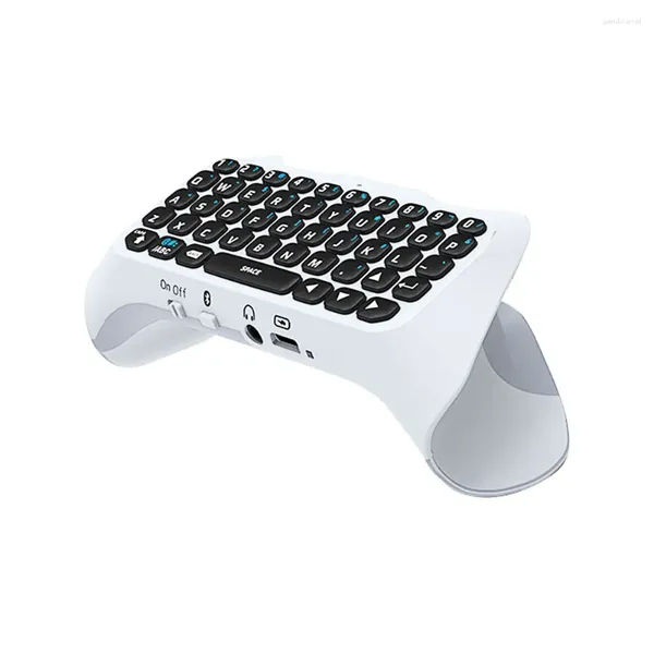 Spielcontroller Wireless Keyboard Controller Ergonomics Gaming-Handle Bluetooth-kompatibler 3.0 für Sony PS5 Gamepad Mount Mini-Tastatur