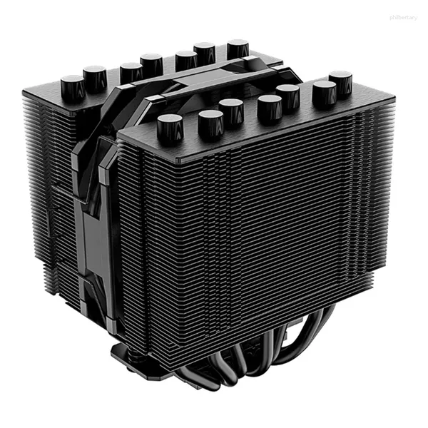 Computer Coolings SE-207-XT SLIM BLACK 7 Heat-Pipes Kühlung CPU-Kühler Dual Fan Kühler Kühlkörper für AMD 1700 Am4 2011