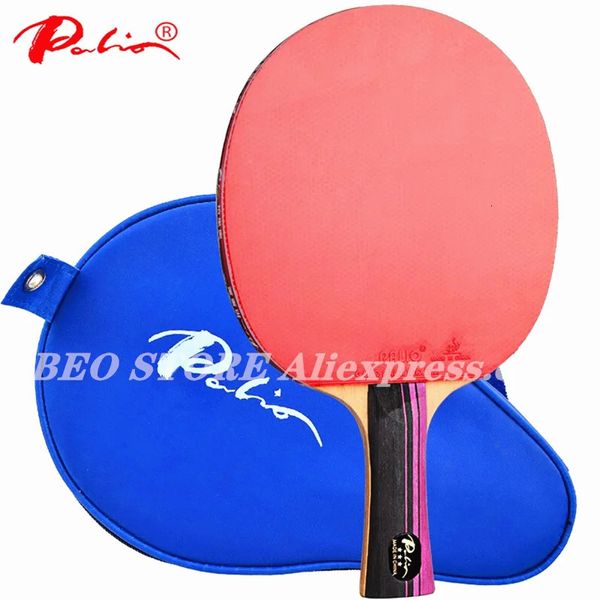 Raquete de tênis de mesa PALIO 3 Star 2 Original 3Star Ping Pong Bat Paddle 240122