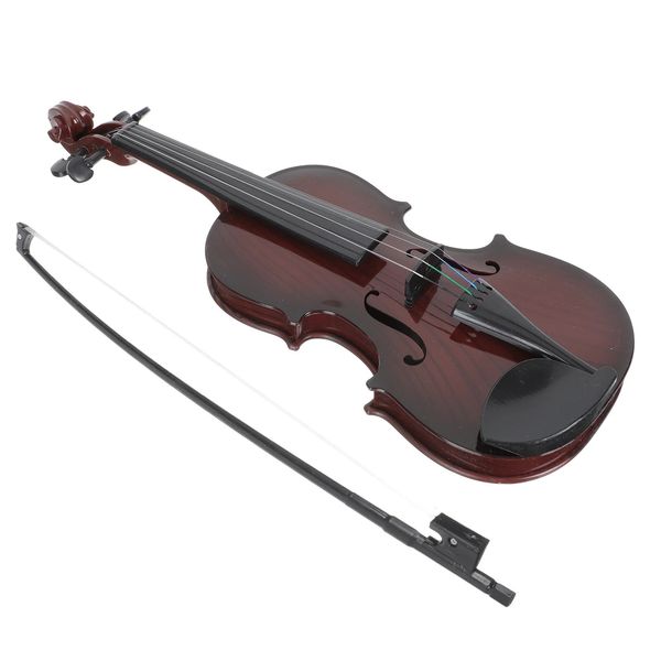 Ukulele Strumento di plastica Violino Giocattolo Per i più piccoli Giocattoli Musica per bambini Principianti Musicali Abs I bambini suonano piccoli strumenti 240124