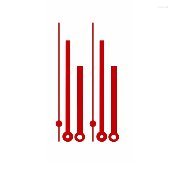 Аксессуары для часов металлические красные стрелки для часов настольные механические часы настольные механические часы радио DIY настольный механизм часы