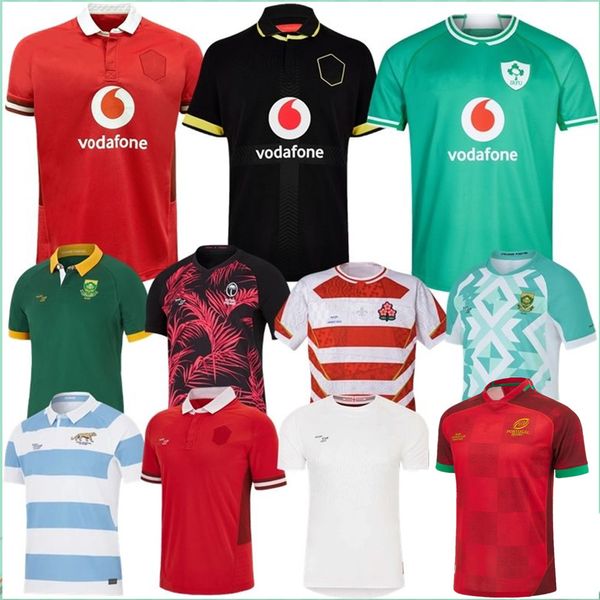 2023 2024 FIDSCHI Japan Irland Rugby-Trikot 23 24 Schottland Südengland Afrika AUSTRALIEN Argentinien Zuhause Auswärts Französisch Portugal WalEsER ALTERNATE Rugby-Shirt S-5XL