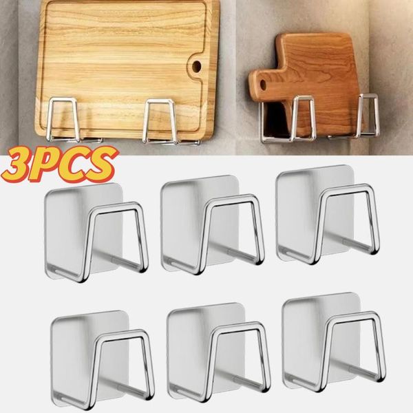 Küche Lagerung Schwämme Halter Abfluss Trocknen Rack Wand Haken Selbstklebende Edelstahl Waschbecken Regal Badezimmer Organizer Racks