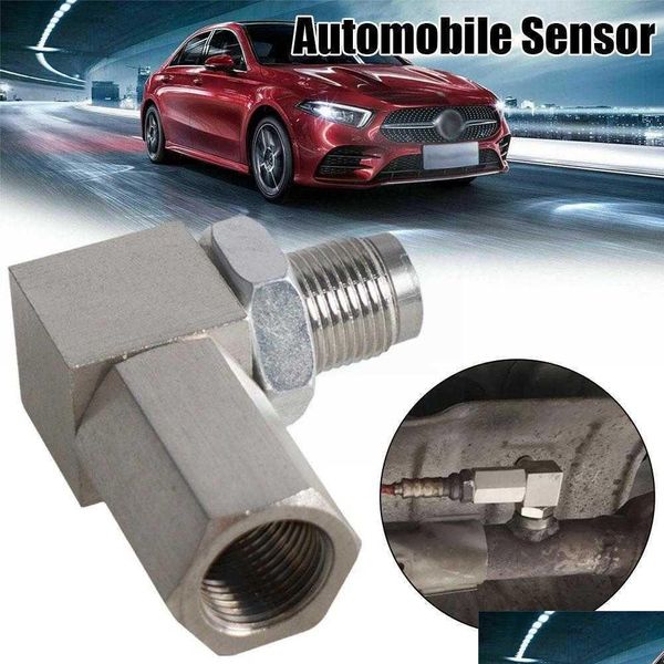 Autosensoren O2-Sauerstoffsensor-Extender 90 Grad oder 45 katalytisch 02 Spacer Bung Converter Extension W6E4 Drop Delivery Mobiles Motorc Dhcjg