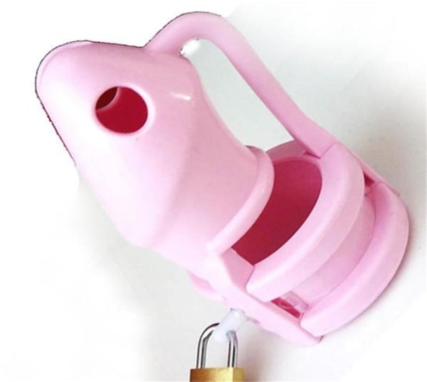 Happygo, gabbie per cazzi per dispositivo in silicone rosa maschile con 3 anelli per pene CB3000 giocattoli sessuali per adulti M800-PNK 2110135648520