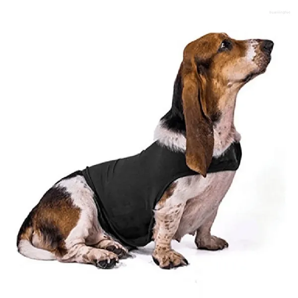 Cão vestuário ajustável pet anti ansiedade filhote de cachorro colete jaqueta camisa alívio do estresse calmante envoltório macio conforto roupas casacos