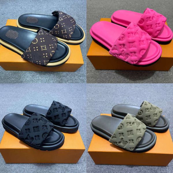 Chinelos de lã de pele de carneiro palmilha slides sandálias plana chinelo designers mulheres inverno macio luxo pele de pelúcia oran sola de borracha 564