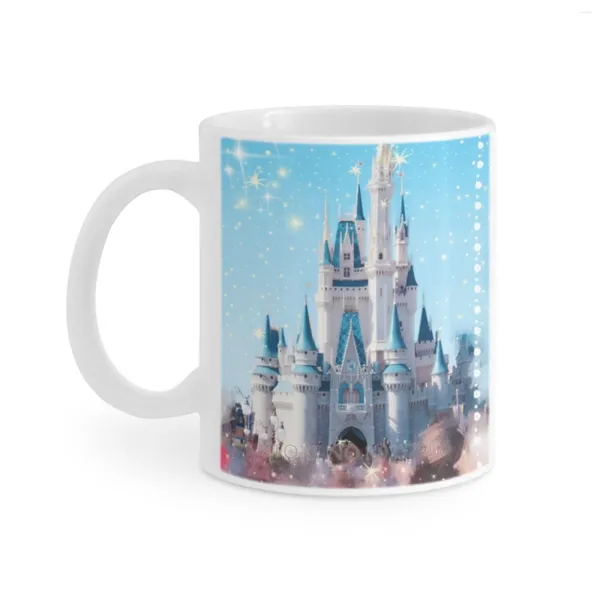 Кружки Домашние Кофейные чашки Чай с молоком Кружка World Magic Kingdom Castle