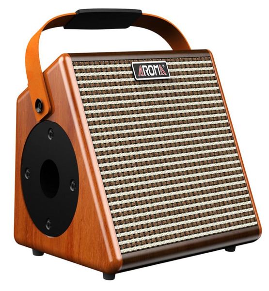 Spedizione gratuita di alta qualità Aroma TM-26A scatola elettrica chitarra acustica popolare altoparlante portatile o ricarica altoparlante bluetooth7925251