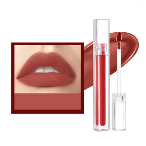 Lipgloss über Gelpflege, Glasur, mattiert Lippenstift, weiße Studentin, Mädchen, Weihnachtsgeschenke, 2,5 ml