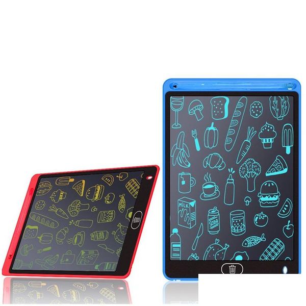 Tavolette grafiche Penne Tavoletta grafica LCD da 6,5 pollici Tavoletta elettronica super luminosa Doodle Pad Home Office Scuola Ding Board Drop Delivery Com Ot5Qb