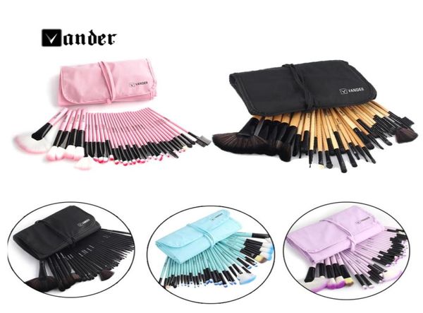 VANDER 32 pezzi Set di pennelli per trucco Pennelli per trucco professionale sintetico Fondotinta in polvere Blush Pennelli per eyeliner pincel maquiagem3377707