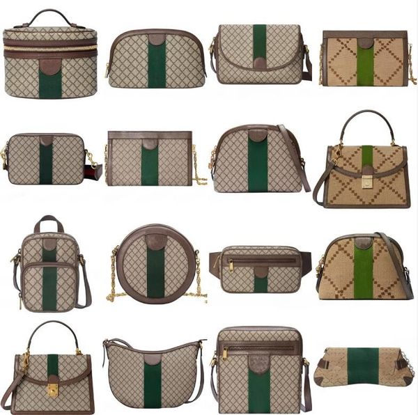 Klasik Ophidia Çanta Tasarımcı Çanta Moda Kadınlar Omuz Crossbody Tag Tote Alışveriş Alışveriş Elçisi Çapraz Vücut El çantası Jumbo G Vintage Çanta Yüksek Kalitesi