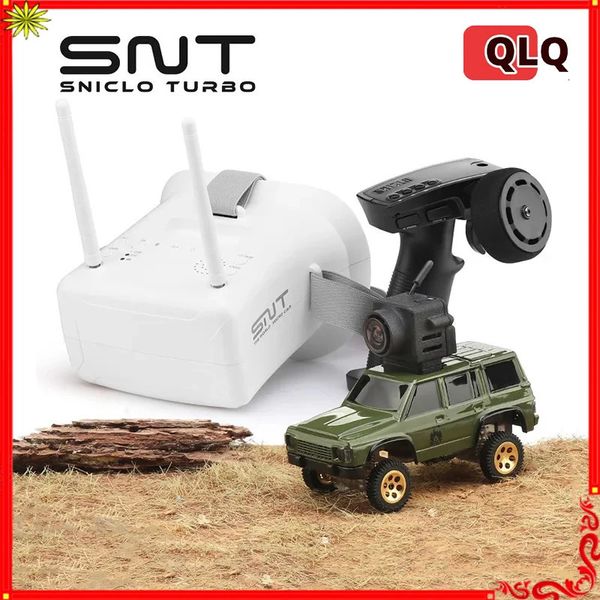 Sniclo 1 64 Kablosuz Daldırma FPV Kamera Uzaktan Kontrol Aracı RC 4WD Tırmanma Araba Oyuncak Çocuk Yol Araç Masaüstü Oyuncak 240127