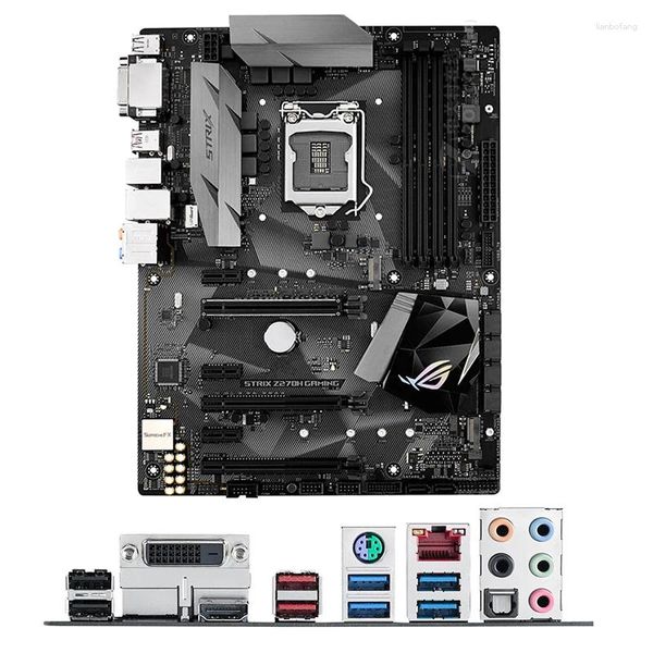 Placas-mãe Intel Z270 Z270H ROG STRIX GAMING Placa-mãe usada original LGA1151 LGA 1151 DDR4 M.2 NVME USB3.0 SATA3 Desktop Mainboard