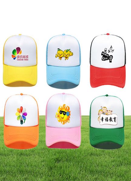 Moda verão boné de beisebol feminino masculino logotipo personalizado boné de beisebol chapéu de caminhoneiro 100 poliéster chapéus de malha em branco gorra4376099