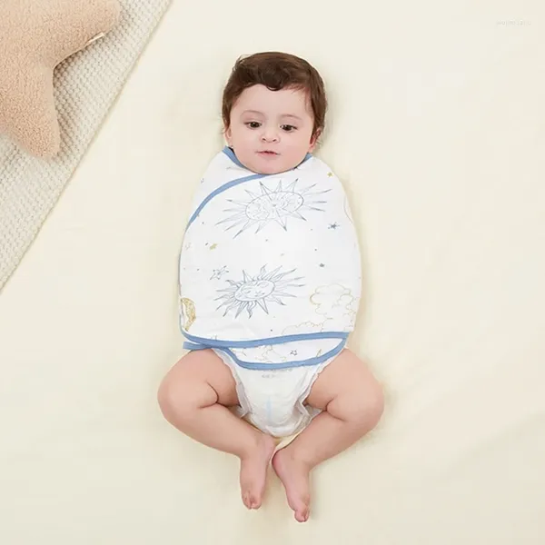 Coperte leggere per neonati, coperte in cotone per fasciatoio, per regali di compleanno da 0 a 6 mesi