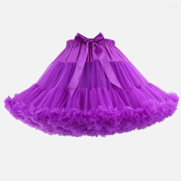 Palco desgaste ballet tutu moda agitação tule verão saias mulheres inferior harajuku femme vintage malha saia mulher roupas