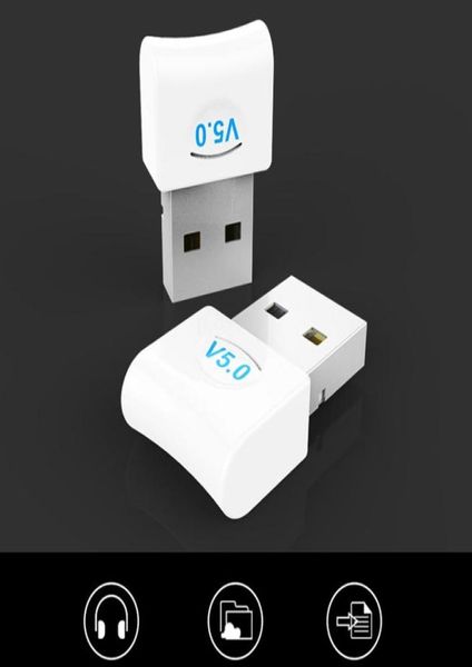 Adaptadores Bluetooth 5.0 USB Dongle Adaptador Computador o Launcher Receptor PC Laptop Transmissor sem fio de alta velocidade Suporte para vários dispositivos4151535