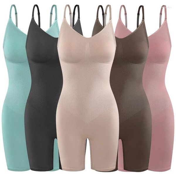 Frauen Shapers Overall Dessous Körper Frauen Korsett Dünne Hohe Taille Gestaltung Bauch Hosen Hosenträger Nahtlose Nylon