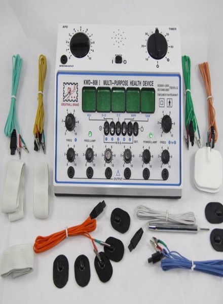 6 s Tens UNIT Stimolatore multiuso per agopuntura Dispositivo per massaggio sanitario KWD-808I Stimolatore muscolare nervoso elettrico9636890