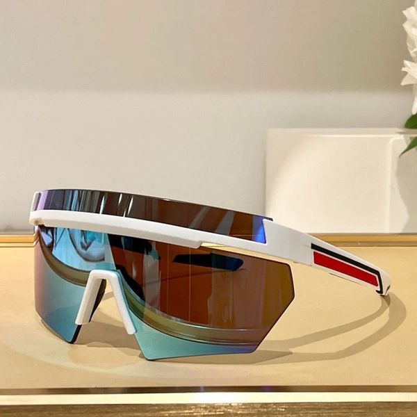 Spordan ilham alan tasarımcı açık güneş gözlükleri linea rossa rossa, özel havalandırma sistemi ile sağlanan erkek gafas para el sol de mujer
