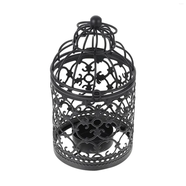 Titulares de velas Creative Hollow Taper Holder Only Stand Stand Bird Cage Setorsation