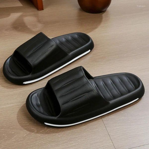 Hausschuhe Frauen Hause Weiche Sohle Sandalen Sommer Mann Flip-Flops Mode Koreanische Mädchen Strand Eva Rutschen Rutschfeste Wolke