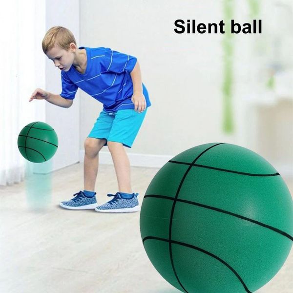 D2118cm saltando bola mudo indoor silencioso basquete bebê espuma brinquedo playground salto criança esportes jogos 240127