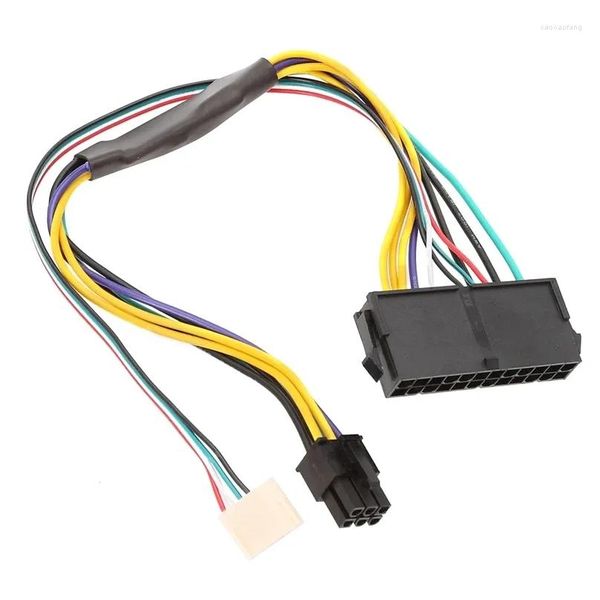 Conectores de cabos de computador S adequados para Z230 24P a 6P Atx Psu Fonte de alimentação Z220 Sff Placa-mãe 18Awg Durável F19E Drop Delivery Co Otkbj