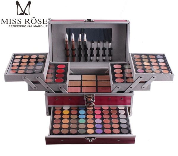 Miss Rose Kit de maquiagem profissional completo, caixa de cosméticos para mulheres, 190 cores, conjunto de maquiagem feminina 8524191