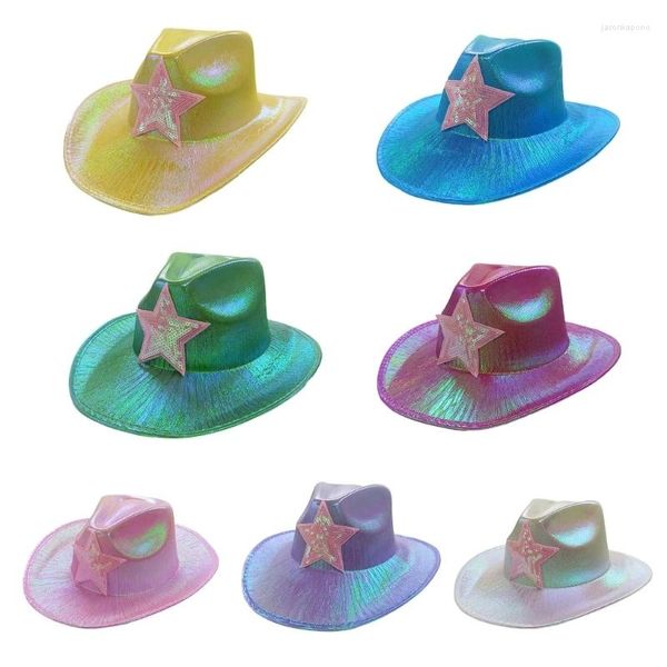 Beralar Şık Top Hat Fedora Müzik Festivali Sequin Bachelorette Party Props