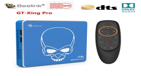 Beelink GT-King Pro Hi-Fi Lossless Sound TV Box con Dolby o Dts Ascolta Amlogic S922X-H Android 9.0 4 GB 64 GB WIFI 6 Set Top Box9841885