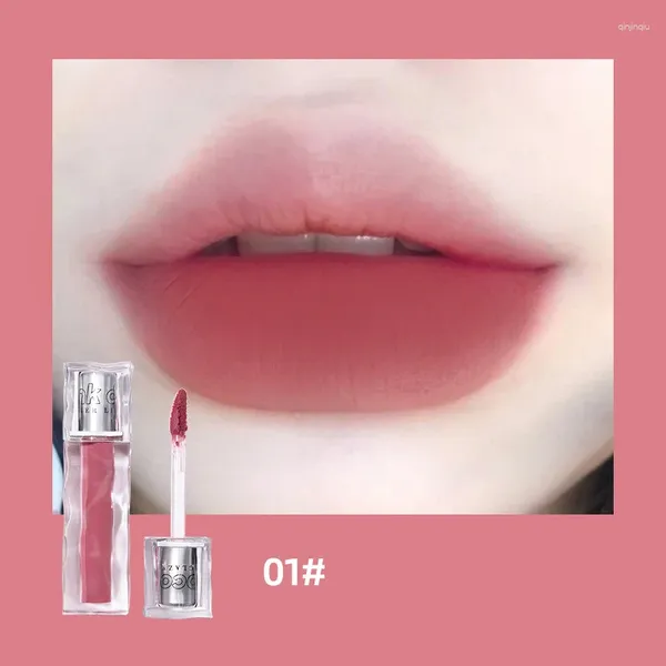 Lipgloss, wasserdicht, matte Glasur, sexy Nude, roter Samt, langlebig, Antihaft-Tasse, flüssiger Lippenstift, Make-up, koreanische Kosmetik