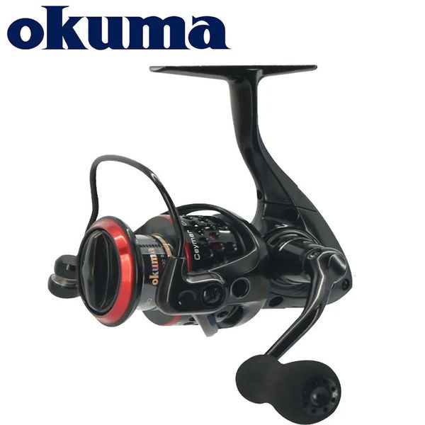 Okuma Ceymar Spinning Reel 71BB Max 15KG Power Ultimate Smoothness Carretel de pesca Resistente à corrosão corpo de grafite Carretéis de pesca 240125