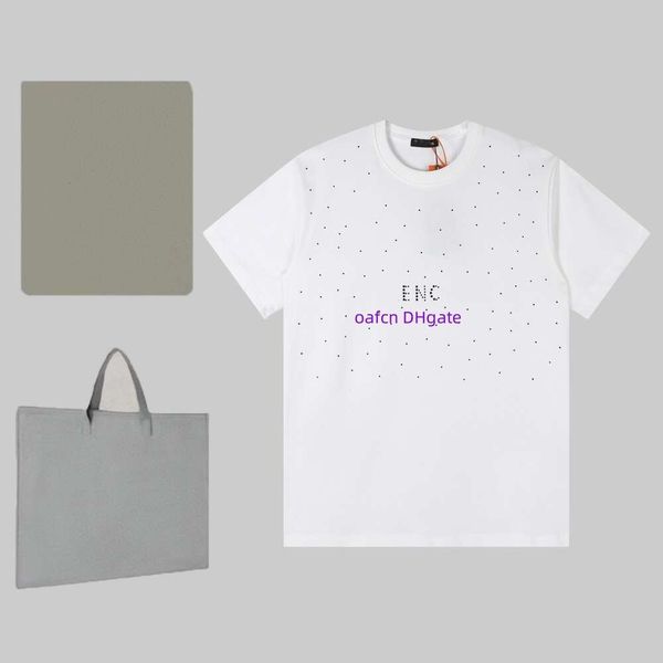 24SS Paris Herren T-Shirt Designer Herrenhemd Mode T-Shirt und Brief Freizeit Sommer Kurzarm Hot Diamond Herren T-Shirt Damenbekleidung 902